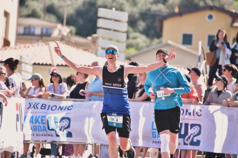 Moritz Pozsgay glänzte beim LakeGarda 42 Marathon trotz herausfordernder Bedingungen