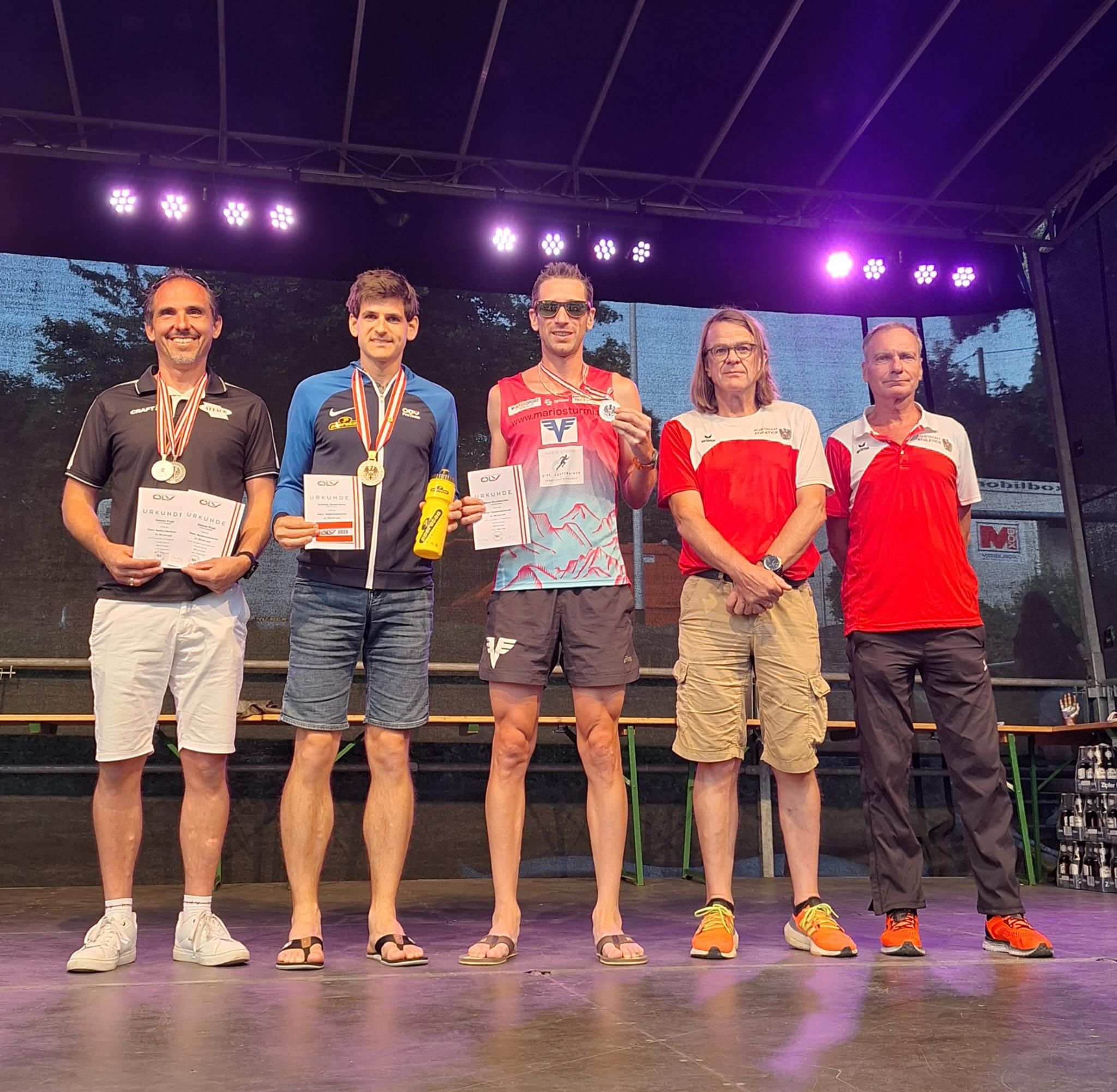 Mario Sturmlechner wird Vize Staatsmeister im 100-km-Straßenlauf