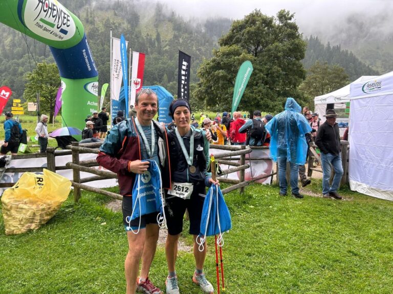 Andi und Gitti beim Karwendelmarsch/-lauf