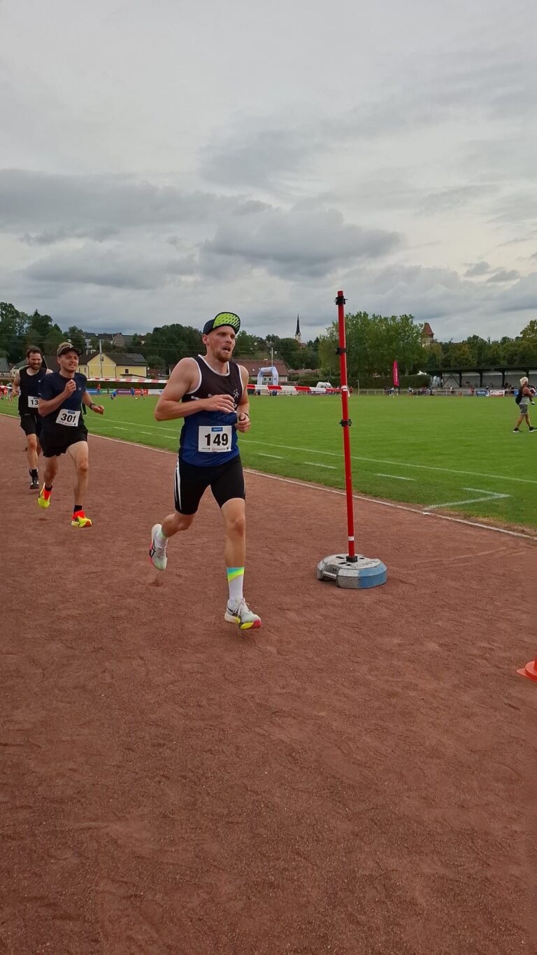 Christoph beim Zwei Stege Lauf unterwegs