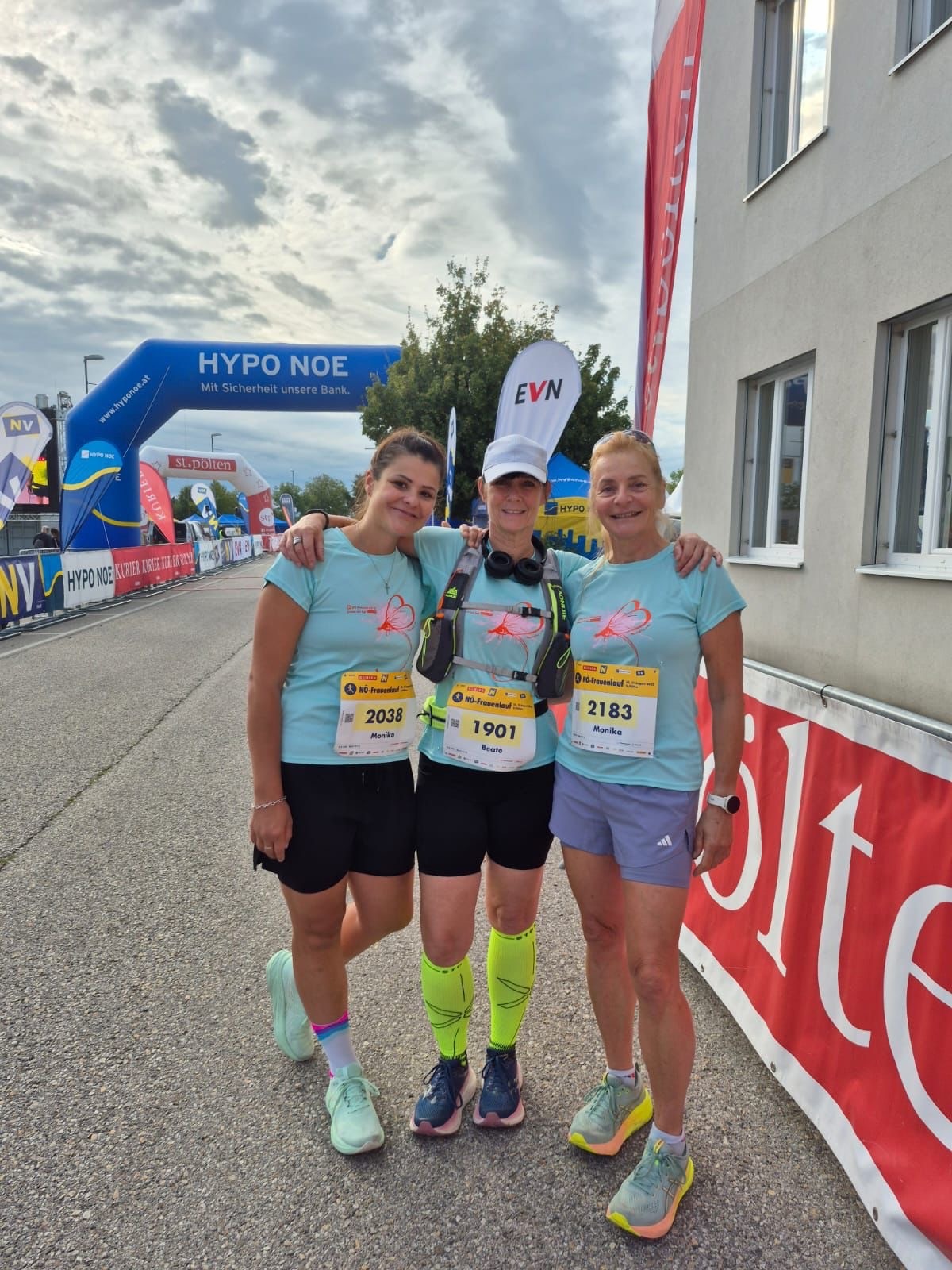 Mankerinnen beim Frauenlauf