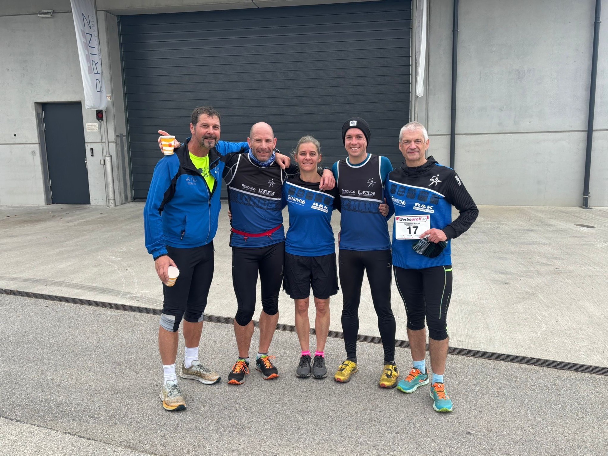 Stockerlplätze beim Lauf rund um das Gipfelkreuz in Loosdorf