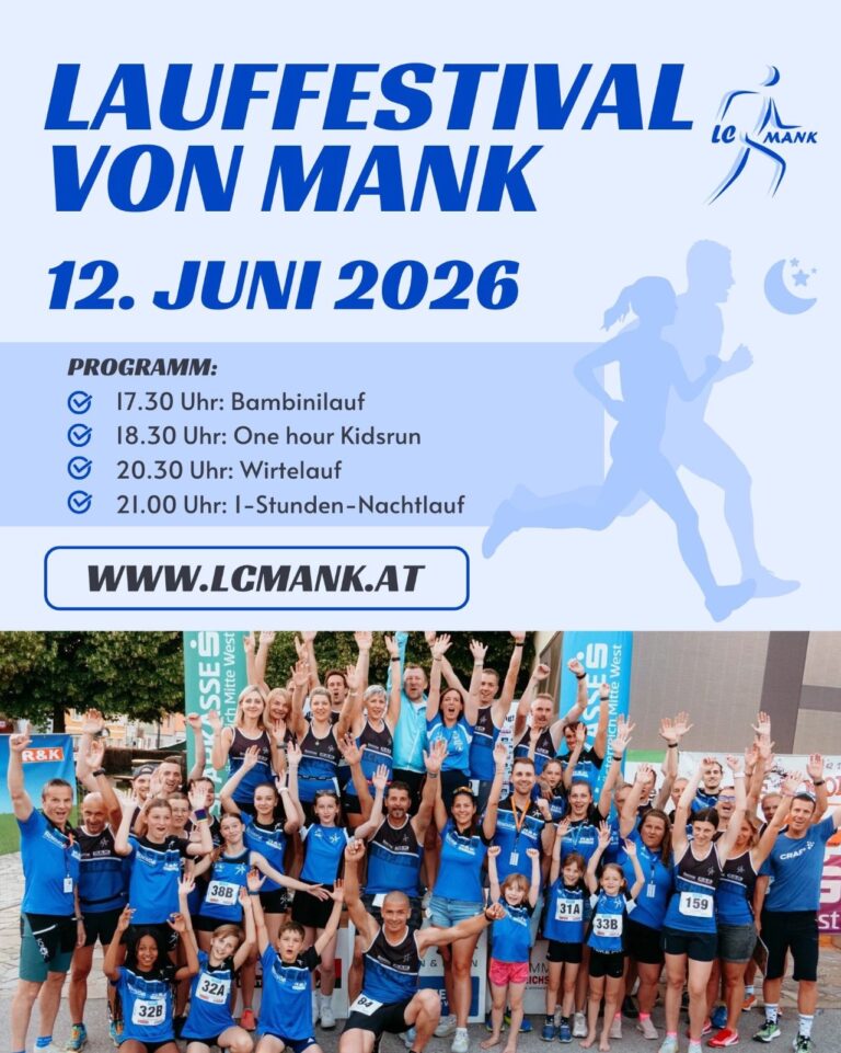 Anmeldung Lauffestival eröffnet