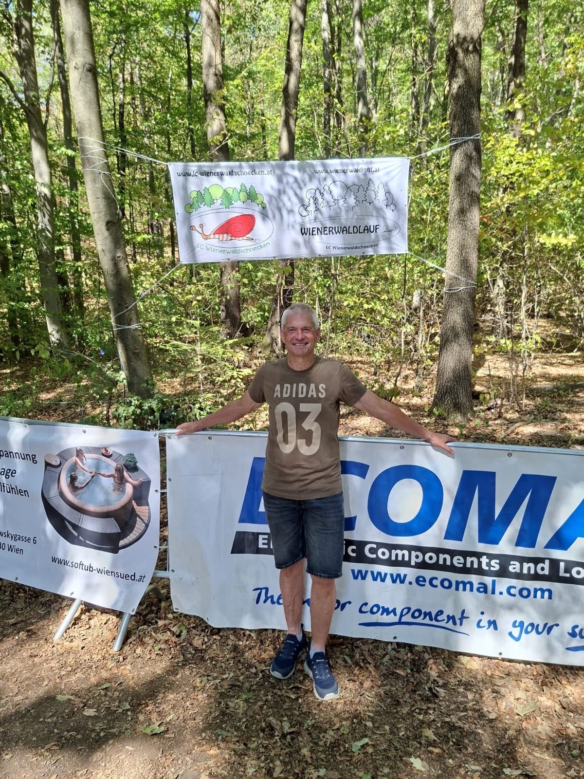 Starker Auftritt von Hans Schimanko beim 14. Wienerwaldlauf!