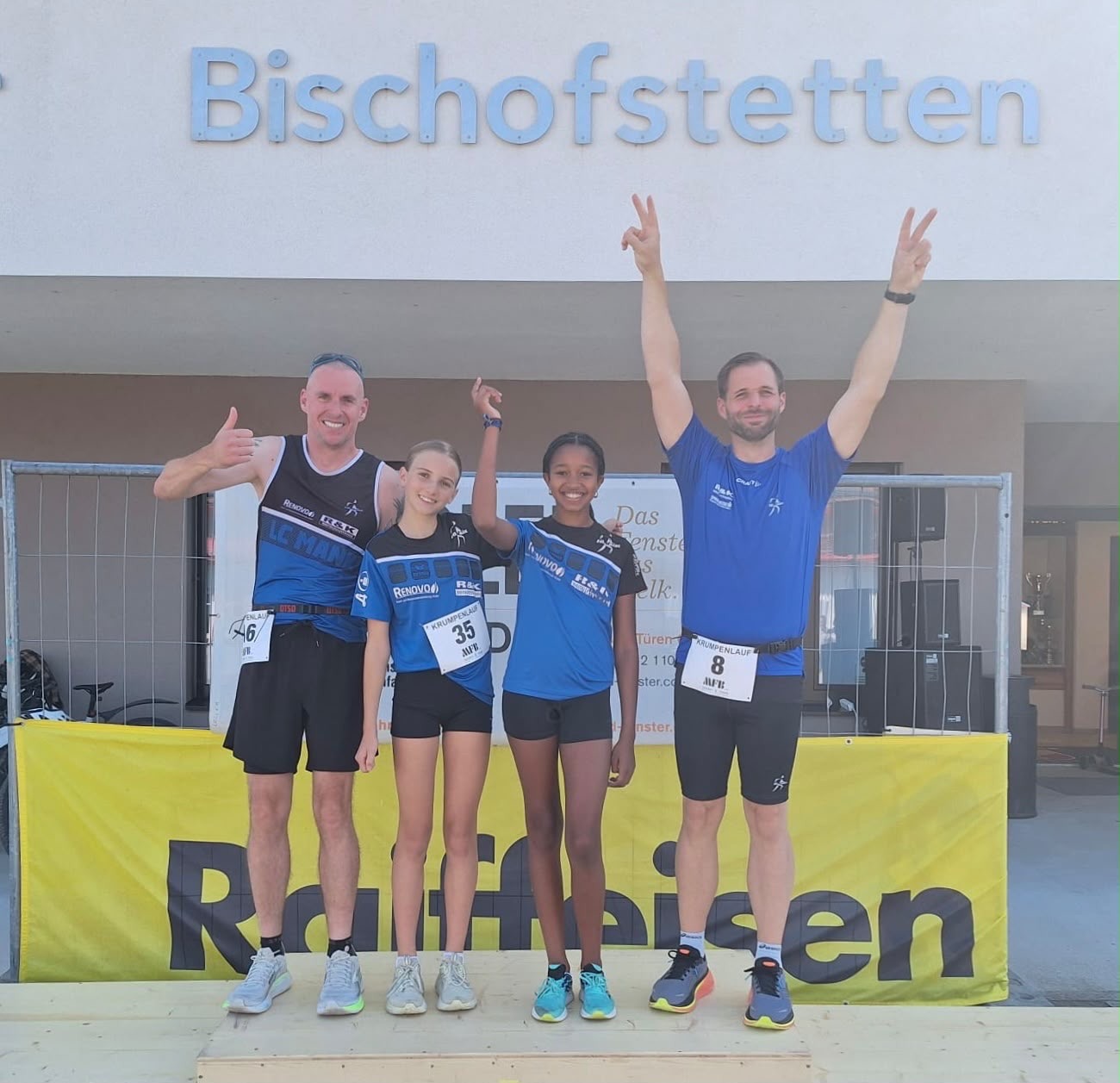 Erfolgreicher Krumpenlauf in Bischofstetten für den LC Mank